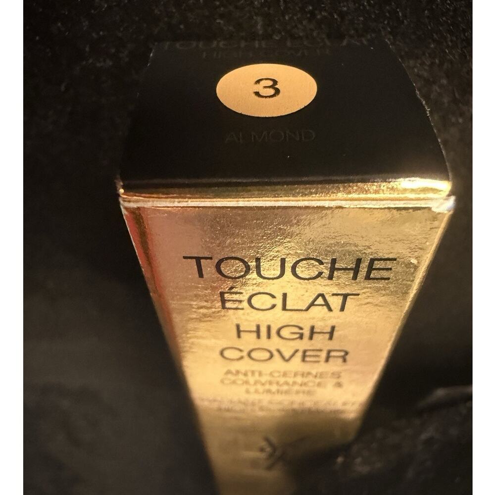 Yves Saint Laurent Touche Éclat High Cover Radiant Concealer Almond 2.5 ml NIB